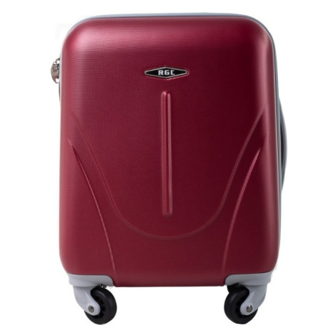 Rogal Tmavě červený malý příruční kufr do letadla "Tour" - S (25l)