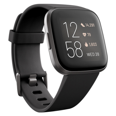 Chytré hodinky Fitbit Versa 2 Black/Carbon | Modio.cz
