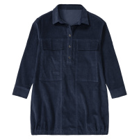 pepperts!® Dívčí manšestrové šaty (černá)