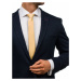 Oranžová pánská elegantní kravata Bolf K001