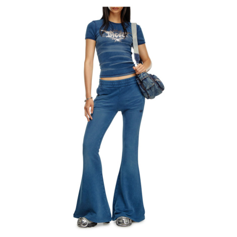 Modré kalhoty palazzo