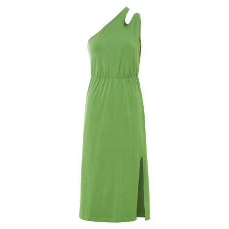 Bonprix RAINBOW šaty s rozparkem Barva: Zelená, Mezinárodní