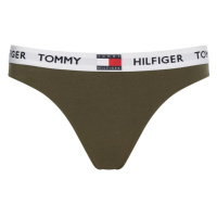 Khaki dámská tanga Tommy Hilfiger Underwear - Dámské