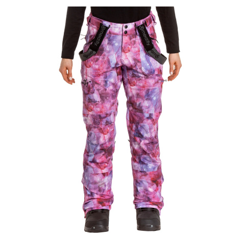 Meatfly dámské SNB & SKI kalhoty Foxy Premium Universe Pink | Růžová