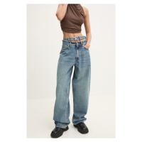 Džíny Y/Project EVERGREEN MULTI WAISTBAND JEANS dámské, high waist, 207PA007