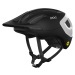 Cyklistická helma POC Axion Race MIP Uranium černá Matt/Hydrogen bílá
