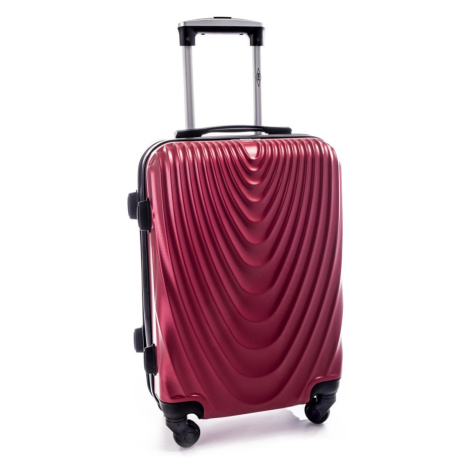 Rogal Tmavě červený příruční kufr do letadla "Motion" - M (35l)