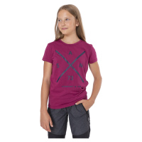 SAM 73 Dívčí triko s krátkým rukávem CAROLINE Růžová