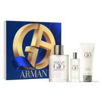 Giorgio Armani Acqua Di Gio Pour Homme - EDT 100 ml + sprchový gel 75 ml + EDT 15 ml