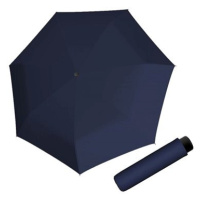 Doppler Fiber Fun - dámský/dětský skládací deštník, modrá, plná barva modrá