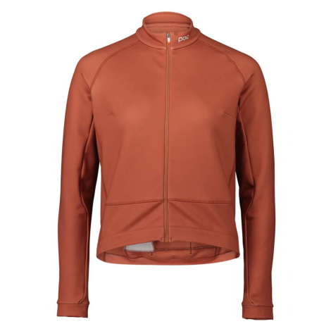POC Cyklistická zateplená bunda - THERMAL LADY - oranžová