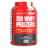 Nutrend ISO Whey Prozero 2250 g, bílá čokoláda