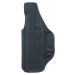 IWB Glock 43X Rail - vnitřní pistolové pouzdro s plným SweatGuardem RH Holsters® – Černá