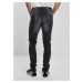 kalhoty pánské URBAN CLASSICS - Slim Fit Zip Jeans - TB3798