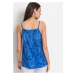 Bonprix BODYFLIRT top s batikovým vzorem Barva: Modrá, Mezinárodní