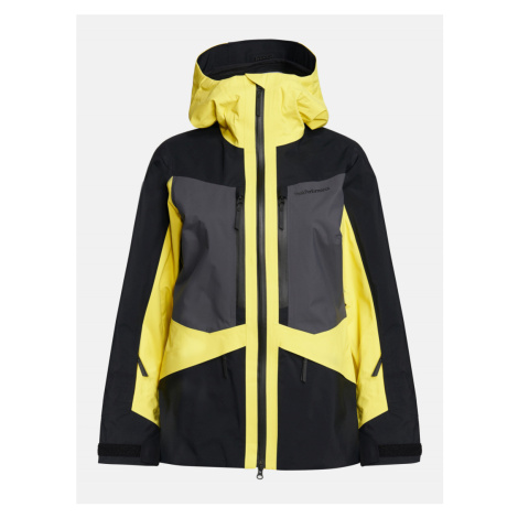 Lyžařská bunda peak performance w gravity jacket žlutá