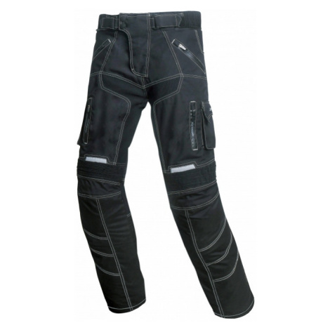 Unisex moto kalhoty Spark Pero černá