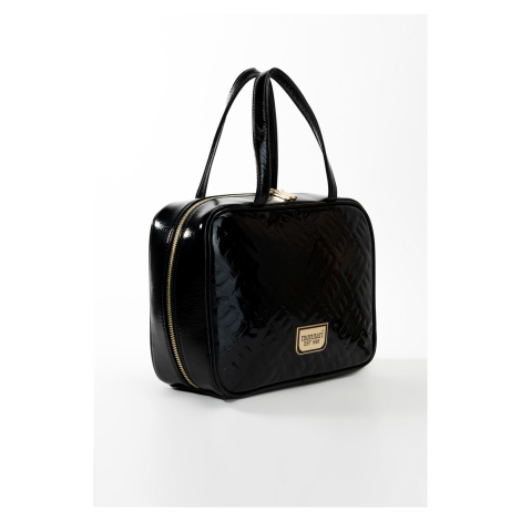 tašky Velká taška s logem značky černá model 19393554 - Monnari