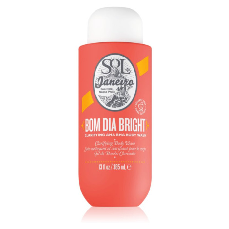 Sol de Janeiro Bom Dia™ Bright Body Wash exfoliační sprchový gel s vyhlazujícím efektem 385 ml