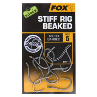 Fox Háčky EDGES Stiff Rig Beaked 10ks - vel. 4