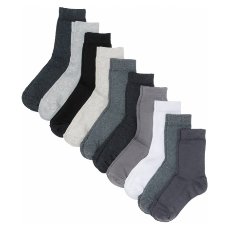 Ponožky (10 párů) s organickou bavlnou Bonprix