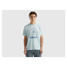 Benetton, T-shirt In Pure Organic Cotton