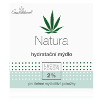 Cannaderm Natura Hydratační mýdlo pH 5.5 hydratační mýdlo s konopným olejem 100 g