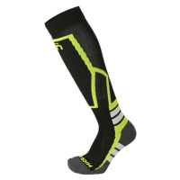 Mico CALZA SKI WARM CONTROL MEDIUM K Dětské vysoké lyžařské ponožky, černá, velikost