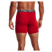 UA Charged Cotton 6in 3 Pack-RED