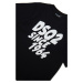 Tričko dsquared d2t991u slouch fit maglietta černá