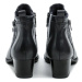 Tamaris 1-25314-27 black dámské kotníčkové boty Modrá