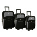 Rogal Sada 3 šedo-černých cestovních kufrů "Standard" - M (35l), L (65l), XL (100l)