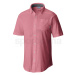 Košile Columbia Lookout Point Short Sleeve Knit Shirt - červená