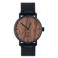 Dřevěné hodinky Nox Watch s řemínkem z pravé kůže dámské 70-105 mm