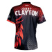 Dres Red Dragon Jonny Clayton Tour, velikost M