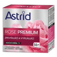 Astrid Zpevňující a vyplňující noční krém Rose Premium 50 ml