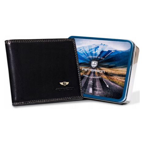 Klasická pánská kožená peněženka s RFID systémem Peterson