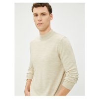 Koton Acrylic Knitwear Sweater Half Turtleneck