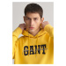 MIKINA GANT ARCH SCRIPT HOODIE SMOOTH YELLOW