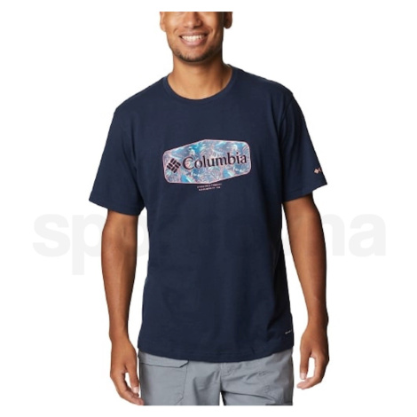 Columbia Thistletown Hills™ Graphic Short Sleeve 1990764464 - coll navy hthr/king pal