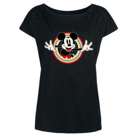 Mickey & Minnie Mouse Mickey Mouse Dámské tričko černá