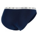 Tommy Hilfiger 3P BIKINI PRINT Dámské kalhotky, tmavě modrá, velikost