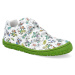 Barefoot dětské tenisky Lurchi - Noah White green zelené