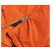 Oranžová dámská zimní bunda parka (CAN-588)