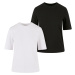 Dámské tričko Classy Tee 2 Pack bílé+černé