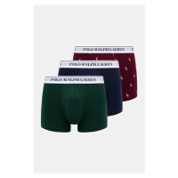 Boxerky Polo Ralph Lauren 3-pack pánské, šedá barva, 714830299