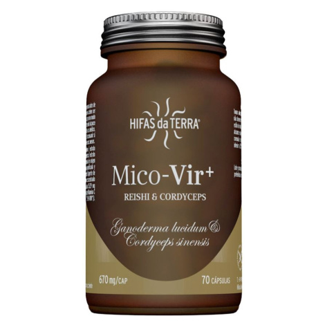 Hifas da Terra Mico-Vir+ 70 kapslí (Reishi a Cordyceps)