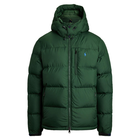 Polo Ralph Lauren Zimní bunda tmavě zelená