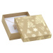 JK Box Vánoční dárková krabička na náušnice KX-5/AU