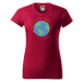 DOBRÝ TRIKO Dámské tričko s potiskem Nejlepší máma Barva: Emerald